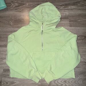 Lululemon Cropped Scuba 1/2 Zip